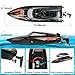 Cheerwing Skater RC Boat, Self-Righting Remote Control Boat 25km/h High Speed Racing Boats Toys for Pools & Lakes, 2 Batteries