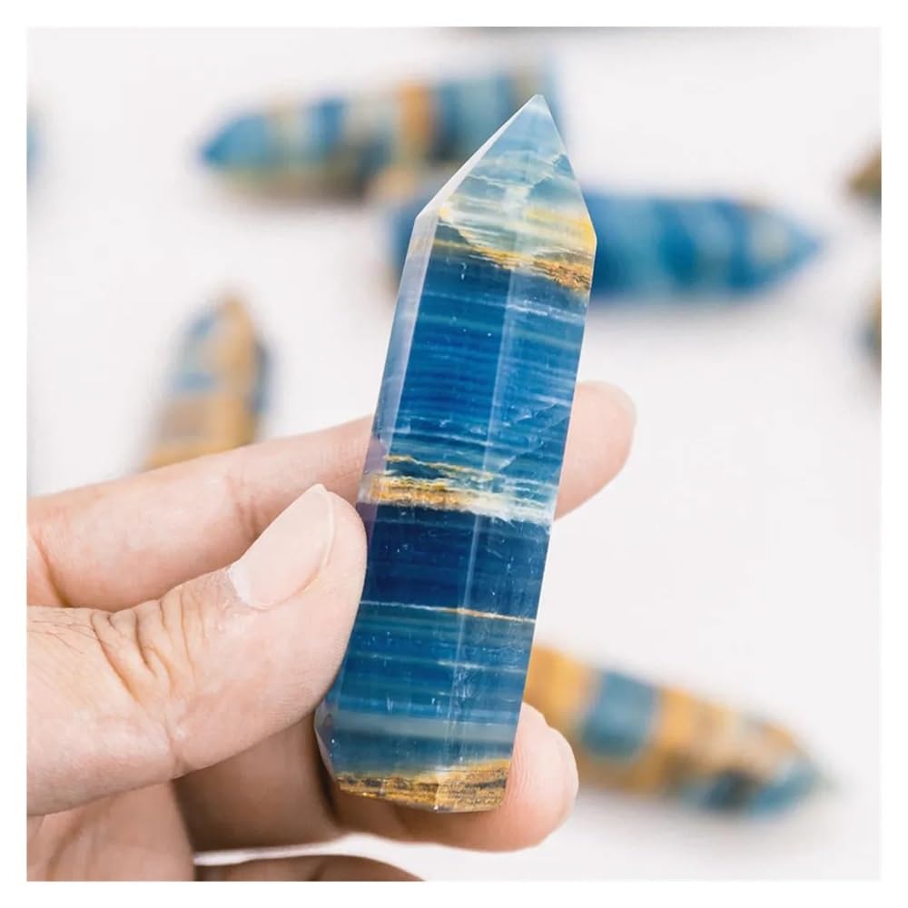 Pierre de Cristal Bleu de Collection pour une Décoration d'Intérieur Exclusive
