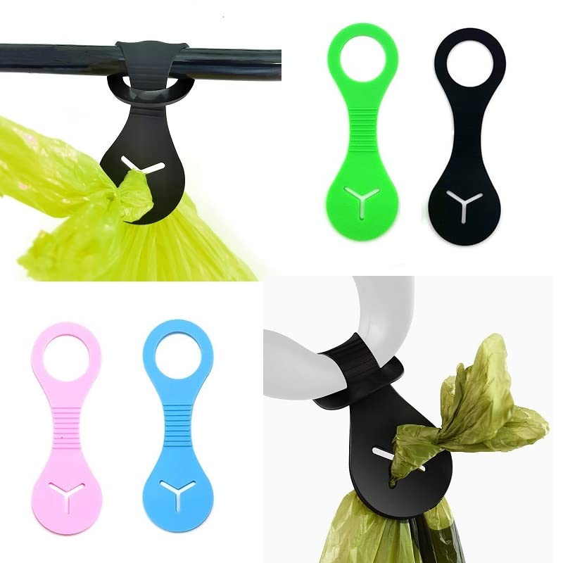 Hundekotbeutelhalter,5 Stück Hundeleinen Kotbeutelhalter,Silikon Hundekotbeutelhalter,Hundekot Pickup Kotbeutel Halter,Kotbeutelhalter,Silikon Kotbeutelhalter