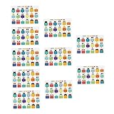 Ciieeo 10 Hojas De Pegatinas De Nombre De Gato Etiquetas De Regalo Biberones Para Gatitos Pegatinas De Dibujos Animados Pegatinas De Oficina Pegatinas De Fiesta Escolar Pestañas De