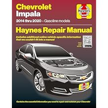 Haynes متوافق مع دليل إصلاح شيفروليه إمبالا 2014-2020 يغطي 3.6 لتر LFX غاز 2.4 لتر، 2.5 لتر، 2.5 لتر وقود مرن، 3.6 لتر صيانة وإصلاحات واستكشاف الأخطاء وإصلاحها والأسلاك