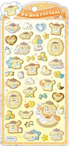 クラックス CRUX うるちゅる ポップシール ポムポムプリンベビー ぷっくり 立体 スマホデコ 推し活 131787