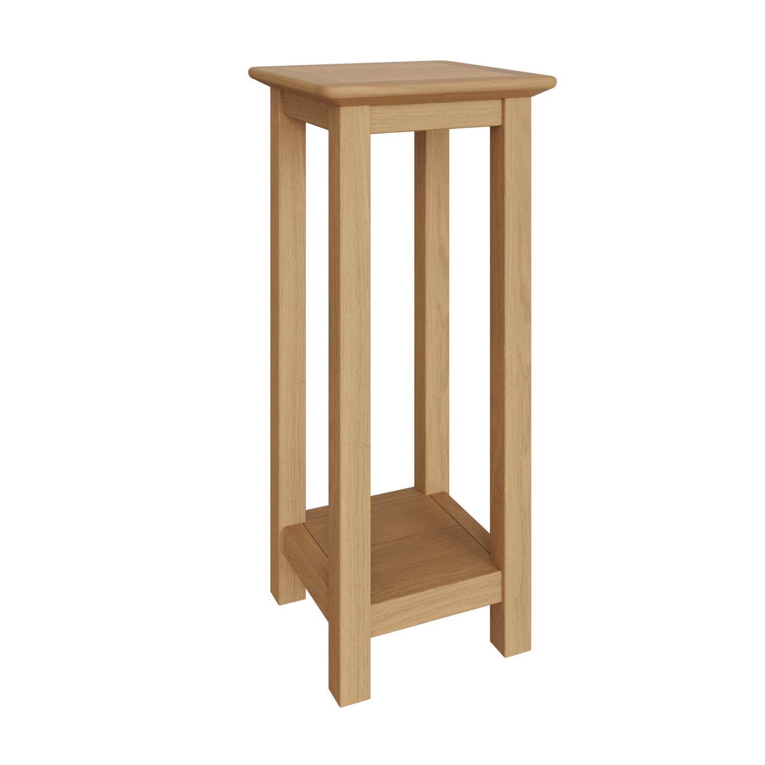 FWStyle Oak End Side Table Ready Assembled 55 x 27 x 24cm
