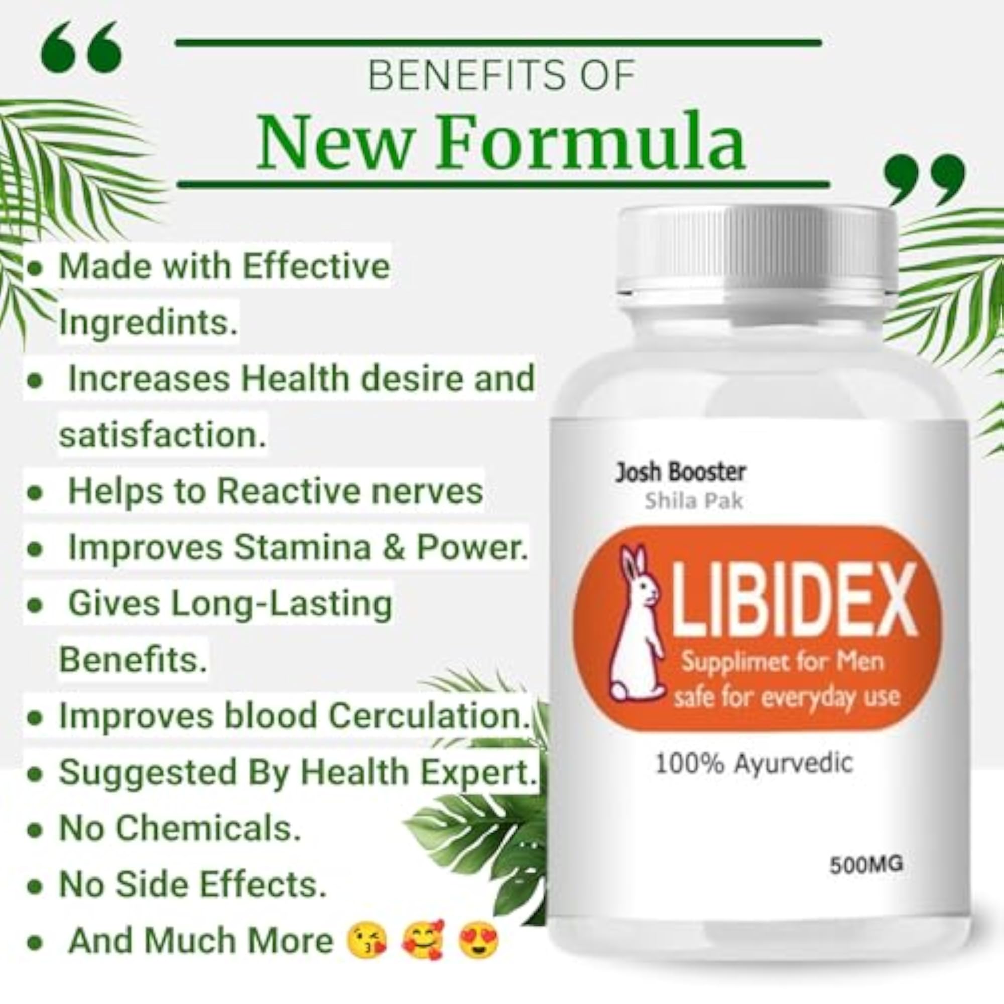 Josh Booster Libidex40 UP Supplement