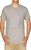 Stilvoll Hannibal Uhr Herren T-Shirt Grau