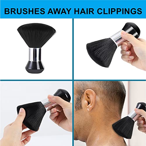Kids Barber Cape With Neck Duster Brush, Professional Salon Hair Cutting Cape With Adjustable Snap Closure #TOP4