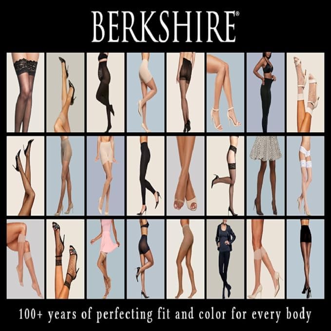 Image of Berkshire - 4796 Women's 90 Denier Soft Opaque Shaping Panty Footed - Control Top, High Waist Shaping Tights For Women