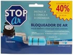 Bloqueador De Ar Redutor De Conta D'água Completo com adaptadores Stop Ar