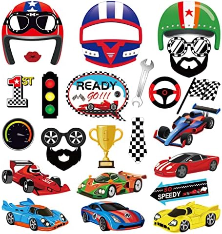 WovWeave 2 Pack Race Car Checkered Streamers Backdrops Birthday Party Decorations Black And White Checkered Foil Fringe Curtains Photo Booth Props For Racing Cars One Happy Dude Party Decorations