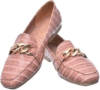 حذاء باليرينا مسطح بسلسلة للنساء من هيجاك