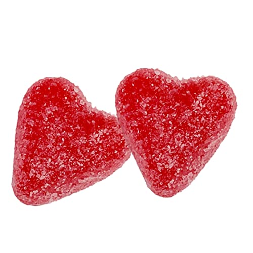 Mothers Day Sour Cherry Hearts Jelly, Delicious Gummy Candy, Fun And Festive Holiday Snacking, Party Favor (Ms. Snackberry, 1 Pound) #TOP3