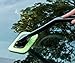 Windshield Cleaning Tool Windshield Cleaning Wand Auto Window Cleaner,A Spray Bottle and 2 Pieces Reusable Cloth Pads for Car Interior, Dirty Car Washing Brushes (Green)