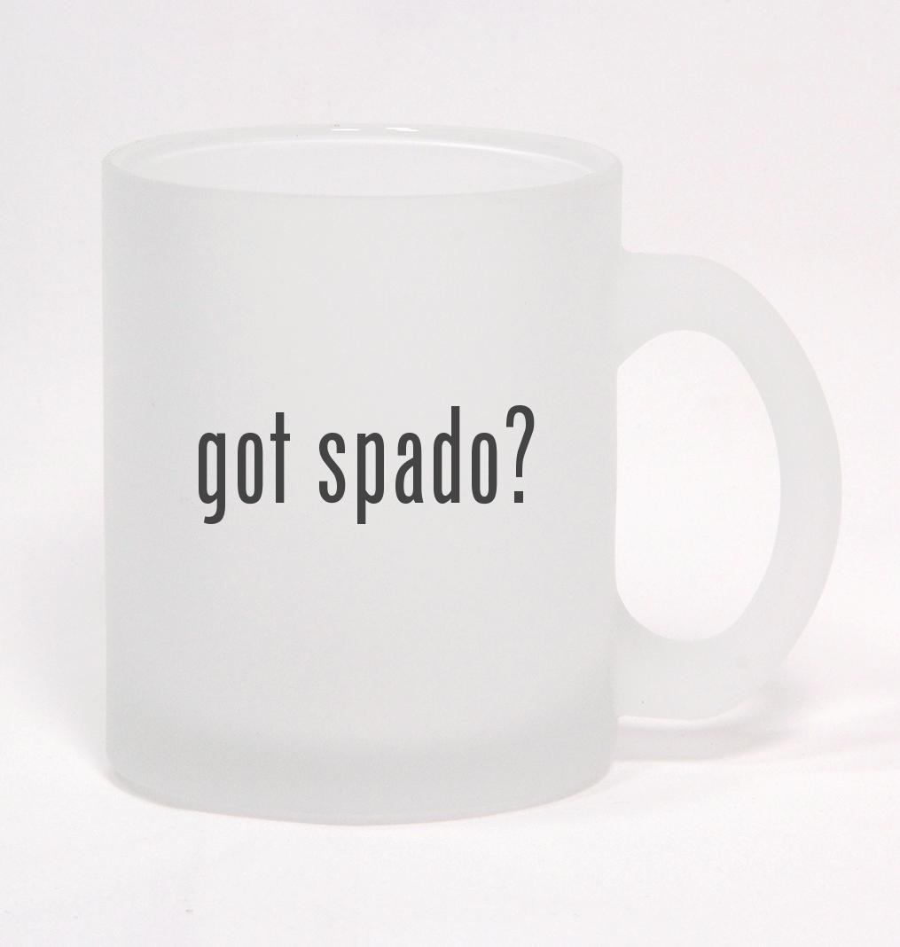 got spado? - Frosted Glass Coffee Mug 10oz