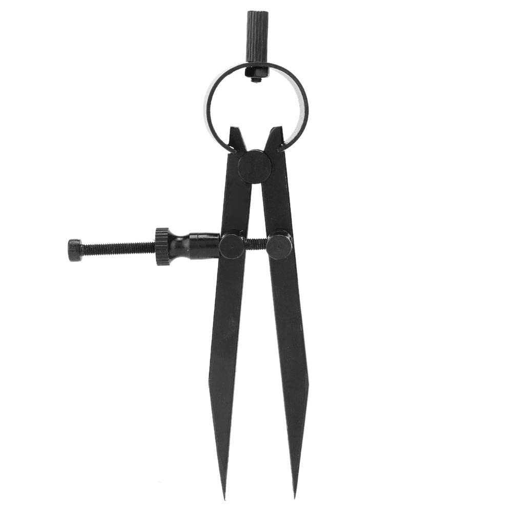 Grcfumo Fine Point Divider, Fine Point Divider Premium Flat Leg Tool, Metal Jewelry Marking Tool, Accurate and Hard for Jewelry Repair