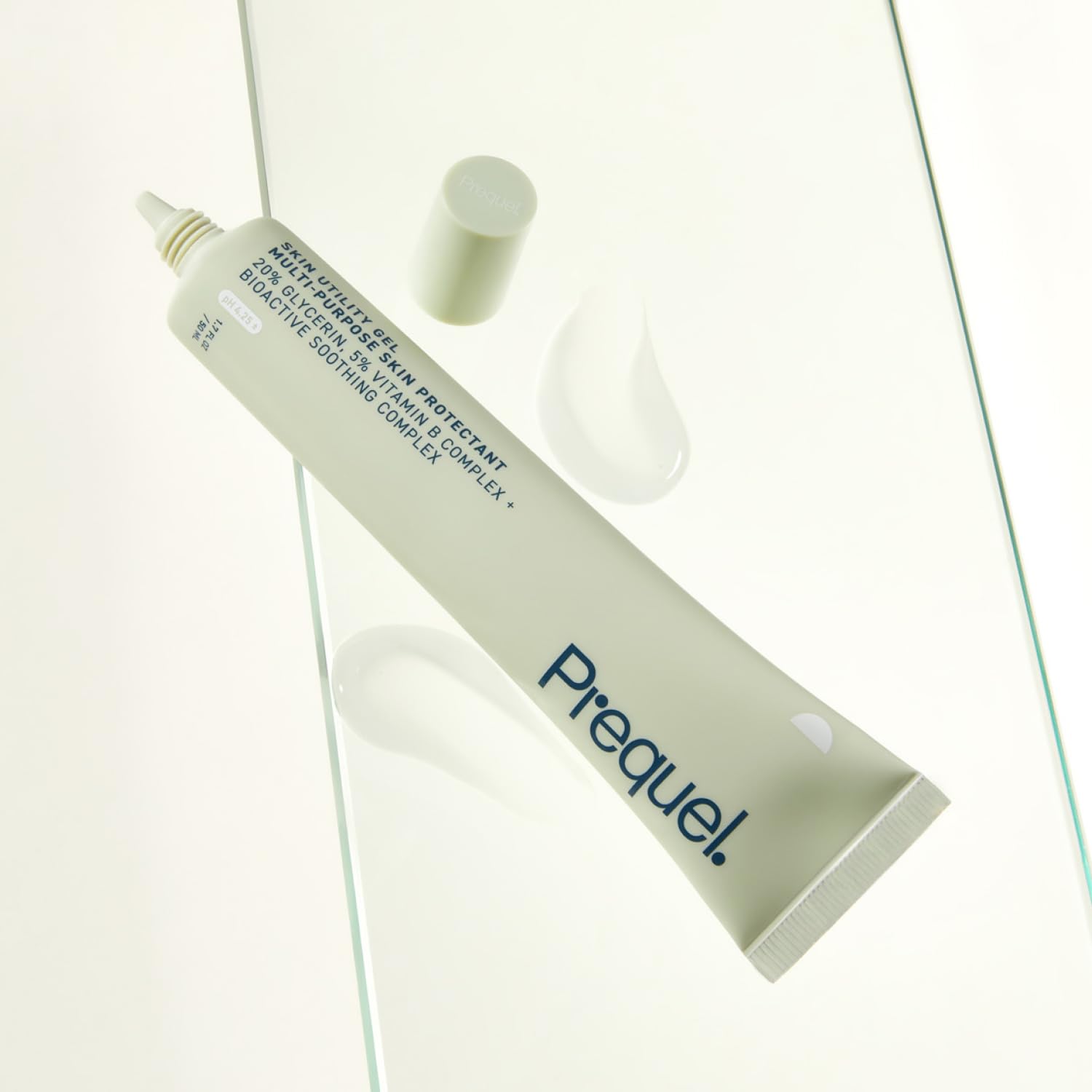 Prequel Skin Utility Gel, Moisturizing Protectant. Lightweight Multi-Purpose Face and Body Cream for Dry Skin, Hand Cream for Cracked Hands. Soothing Barrier Support with 20% Glycerin - Image 7