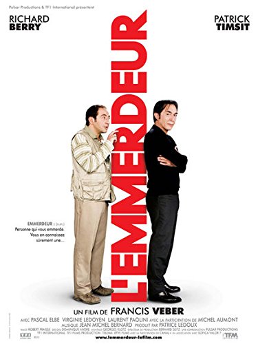 Affiche originale L'Emmerdeur Richard Berry 116x158 cm pour grand cinéma