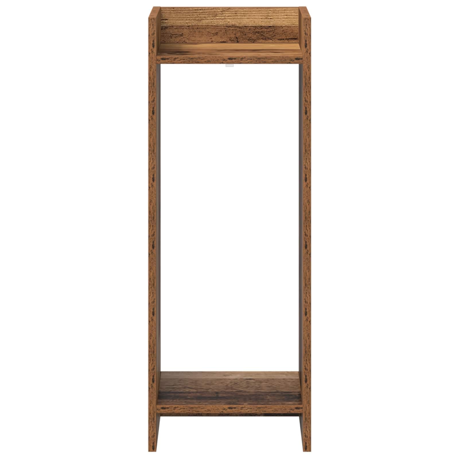 Supporto per piante in legno composito, 30 x 30 x 80 cm, per interni