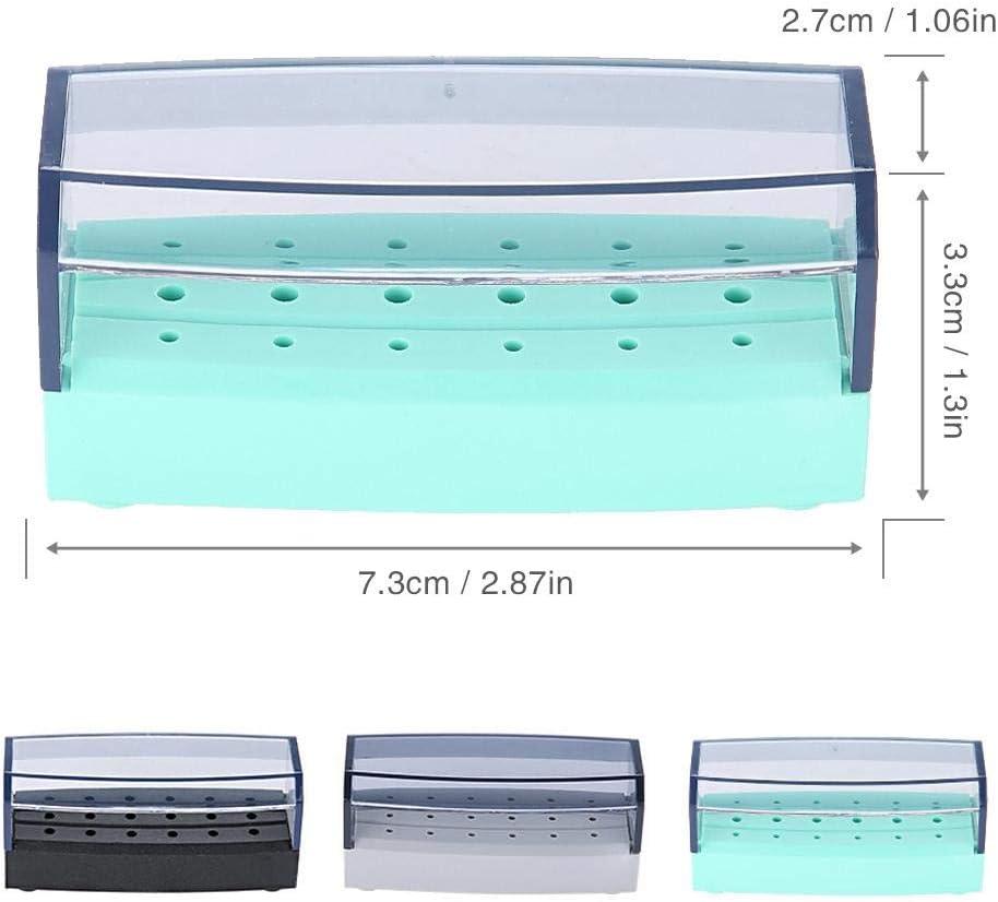 Salmue Dental High Temperature Sterilizer, 18 Holes Disinfection Box, Green - Image 3
