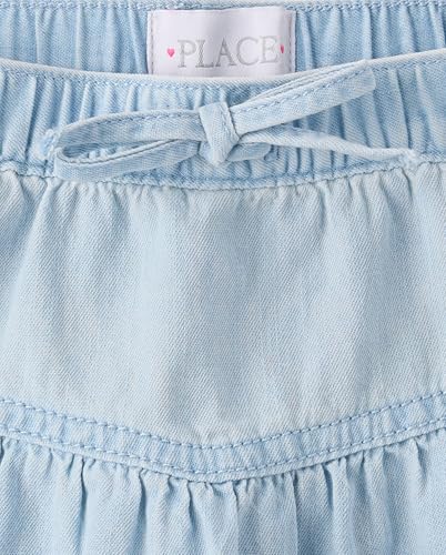 Image of The Children's Place Baby Girls' And Toddler Denim Skort
