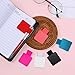 Cafurty Traveler's Notebook Pen Holder Pen Loop Adhesive with Elastic Band for Tablet, Journals, Clipboards 6 Colors