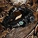 Survival Bracelet Watch, Men/Women Waterproof Emergency Survival Watch with Paracord Whistle Fire Starter Compass Thermometer, 6 in 1 Outdoor Gear