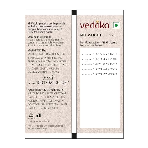 Image of Vedaka Roasted Bengal Gram Flour (Chana sattu) 1 kg
