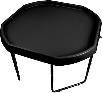 Easy Shopping  Black Mixing Tray 100cm with Stand Mixing Tray Large Plastic for Playing Sand Pool Pit Water Game Animal Figures MADE IN U.K.