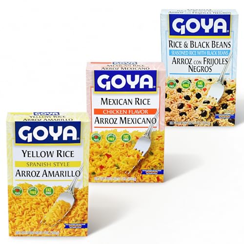 Goya Rice Mix Variety Sampler, Mexican Rice Mix Chicken Flavor, 7 oz