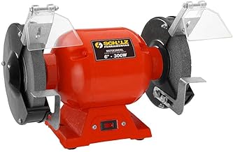 Motoesmeril De Bancada Schulz 6 Pol 300w 127v Para Operacoes Em Metais. Schulz