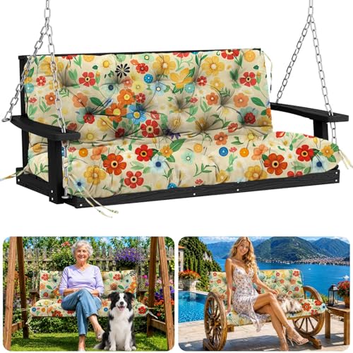 Waterproof Porch Swing Cushion, Half Off