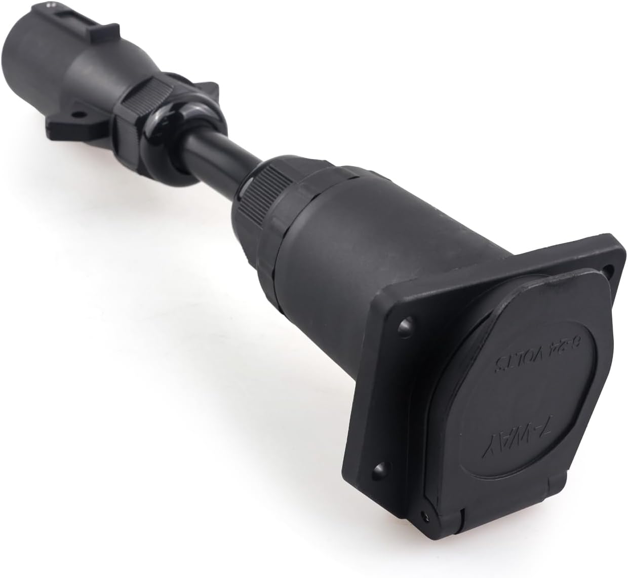 New Upgrade 2021132201 Connector Adapter with Power Switch Camera Adapter System 7 Pin for RV Trailer Camera System