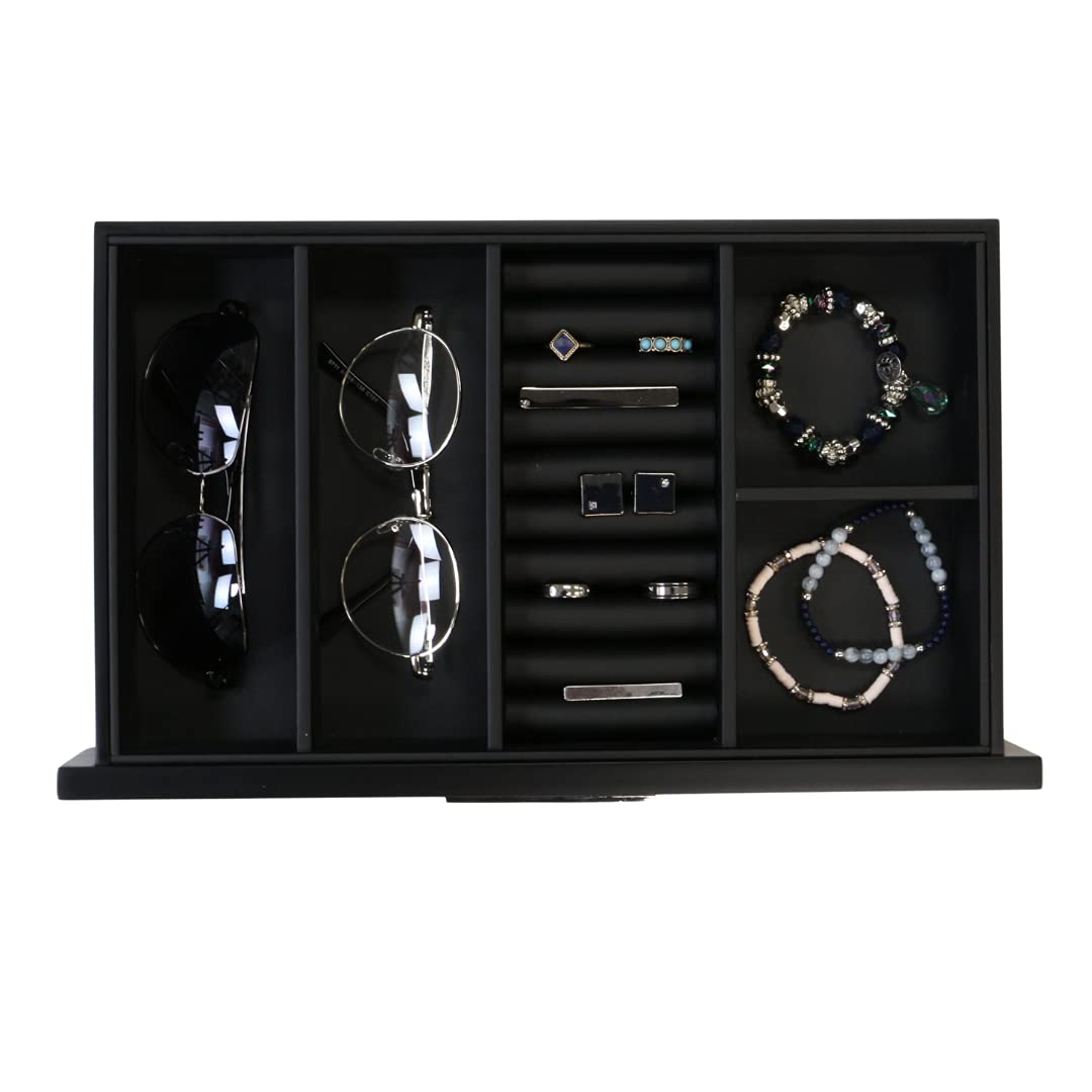 Executive Holzbox für Uhren, Sonnenbrillen und Schmuck (Sweetheart)