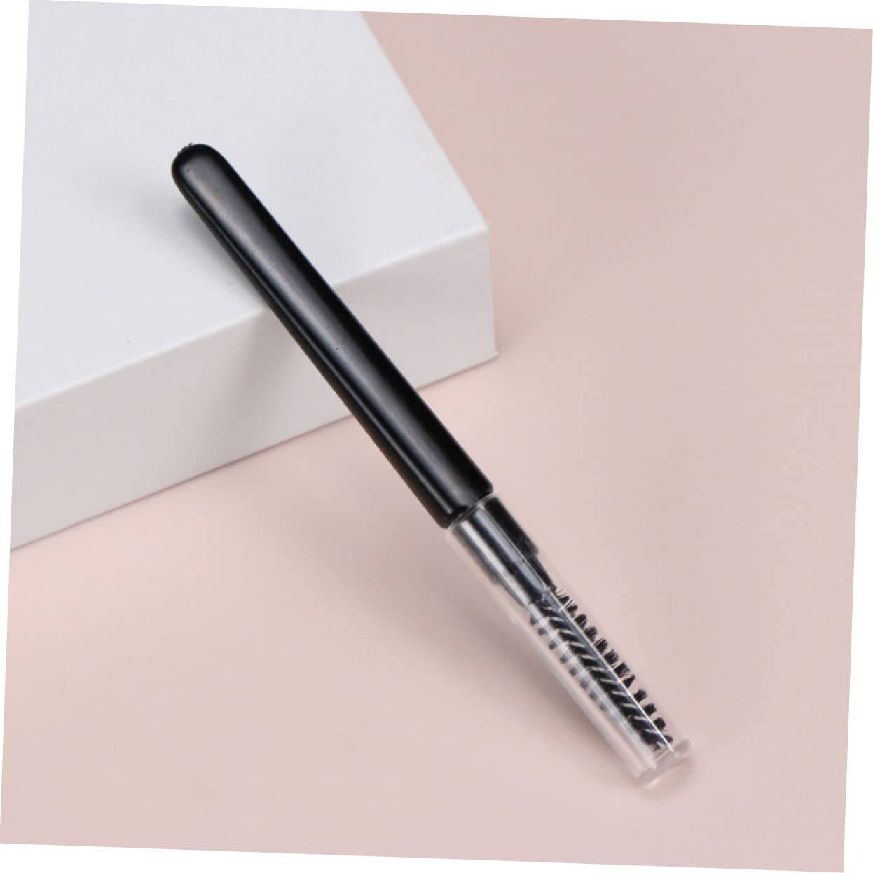 60pezzi Spazzole Portatili Per Sopracciglia e Ciglia Con Coperchi Pennelli Eyelash Combs Per Make up Occhi Per Tutte Le Età