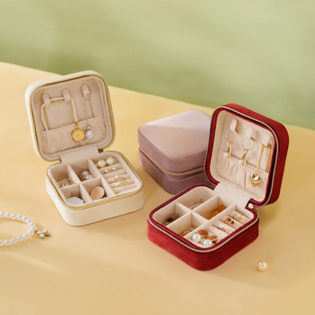 ジュエリーBOX Amazon｜xbiez ヴィンテージジュエリー収納ボックス 蓋付き