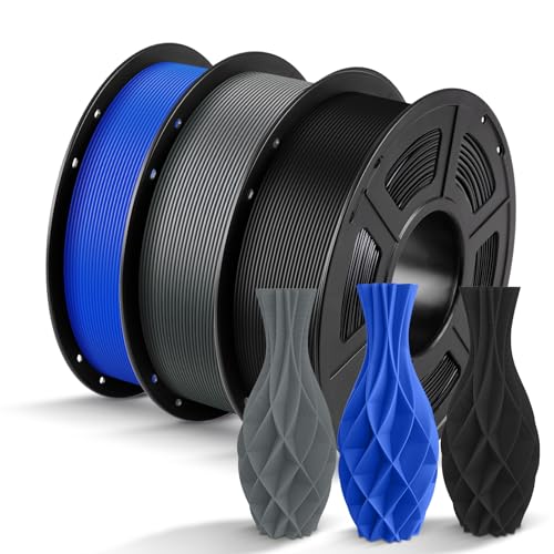 ANYCUBIC Filament PLA pour Imprimantes 3D, 4KG de Filament PLA de 1,75 mm pour l’impression 3D sur Imprimante 3D et Stylo 3D, Avec RFID, Blanc Blanc 4kg