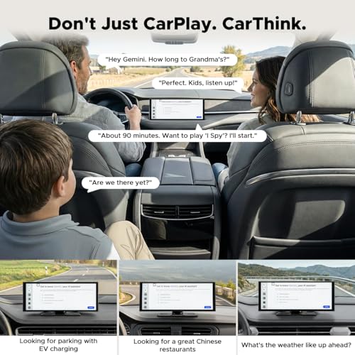 11" CarPlay Screen for Cars with Google Play for Compatible Apps and Gemini - image 5