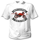  TEESANDENGINES Men\'s GILERA Saturno 1989 White T-Shirt Size XLarge