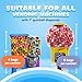 Gumballs for Gumball Machine - Shimmer Spring Mix 1 Inch Large Gumballs - Assorted Fruit Flavored Bubble Gum for Kids - Sweet Chewing Gum Balls in Bulk 1.7Lb