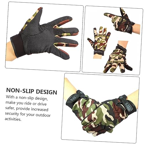Holibanna 1 Par luvas ao ar livre luvas de inverno luvas térmicas Luvas para corrida em trilha Luvas