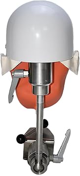 Dental Phantom Head Model - Simulator Unit with Bench Mount, Safe and Odorless Dental Manikin Head for Dentists and Dental Assistants