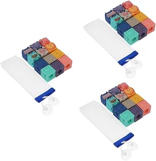 Toyvian Blocos De Construção De 36 Peças De Brinquedos De Cola Flexíveis Brinquedos De Empilhamento Blocos De Construção Para Crianças Brinquedos Para Crianças Meninos Pvc Blocos De