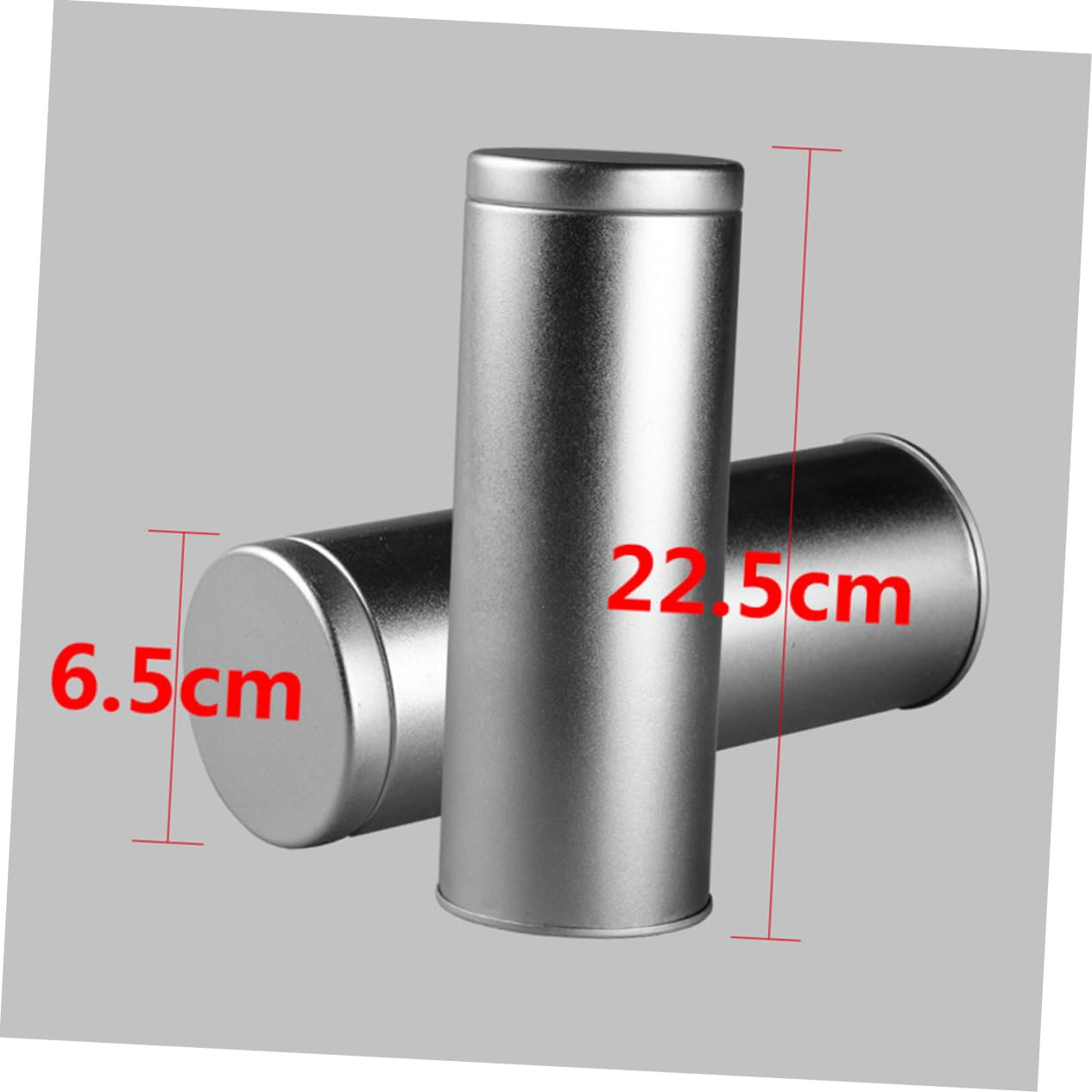 FRCOLOR Moxibustion Fire Extinguisher Jar Metal Pot for Moxibustion Tools Portable Fashion 2-Pack