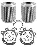2 Pcs Transmission Filter Kit Fit for Allison Transmissions 3000 and 4000 Replace 29545777 29548987