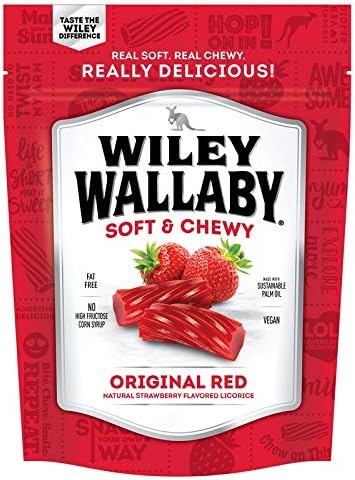 Wiley Wallaby Australian Style Gourmet Red Licorice 10 oz.