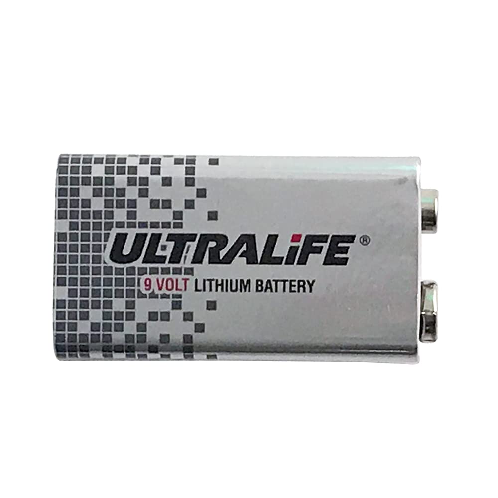 U9VL-JP für Drager Atemschutzmaske Estim FES Batterie 9V Lithium Batterie Ultralife 10 Stück