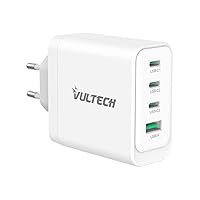 VulTech CC100-3C1A Caricatore Universale Notebook, iPhone,Samsung,Xiaomi,Oppo,Google Pixel,Realme