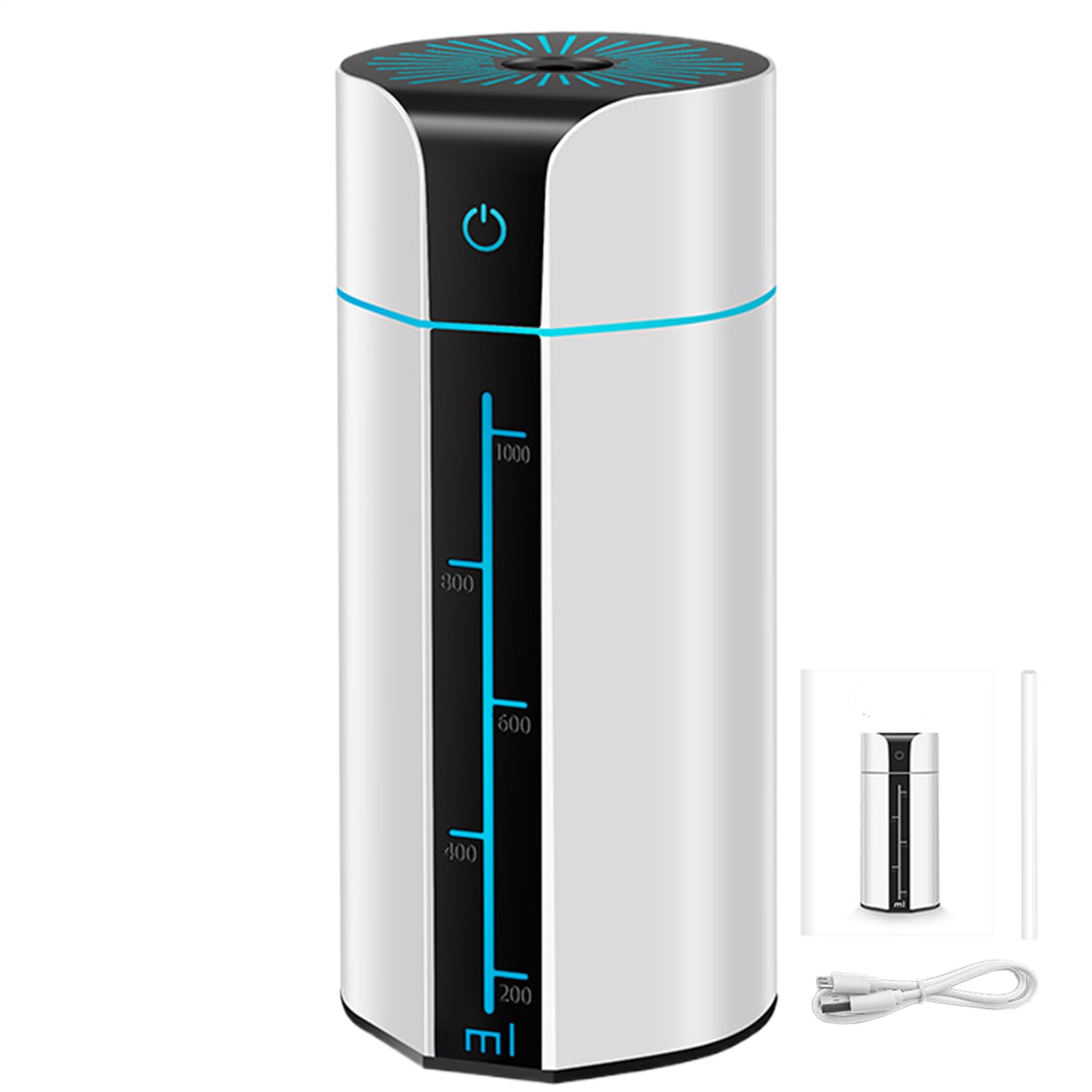 Diffuseur d'aromathérapie USB et humidificateur de chambre bébé avec veilleuse