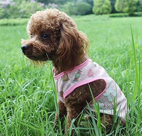 春夏ドッグウェア 犬の服 Tシャツペット服 小型犬中型犬 スポーツウェア 子犬のチョッキ 散歩着 日焼け防止 薄手の金 涼しげでスタイリッシュ やわらかい 袖なし 保護脱毛 ガス透過性