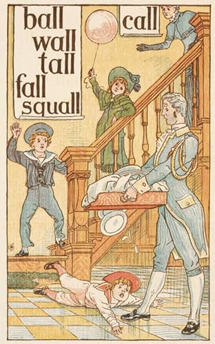 Impression d'art Toile de Qualité Supérieure Walter Crane Image Murale 60x90cm