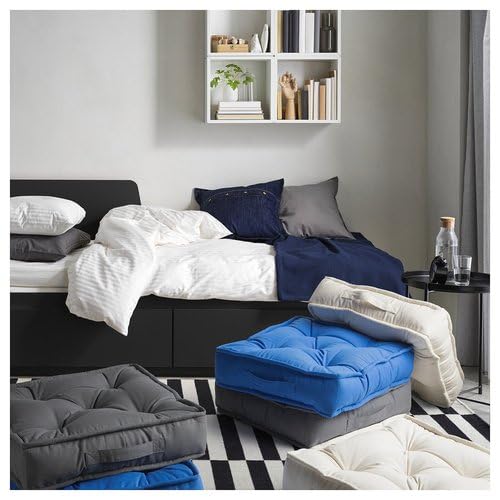 Amazon.co.jp: IKEA イケア フロアクッション グレー 45×45×10cm